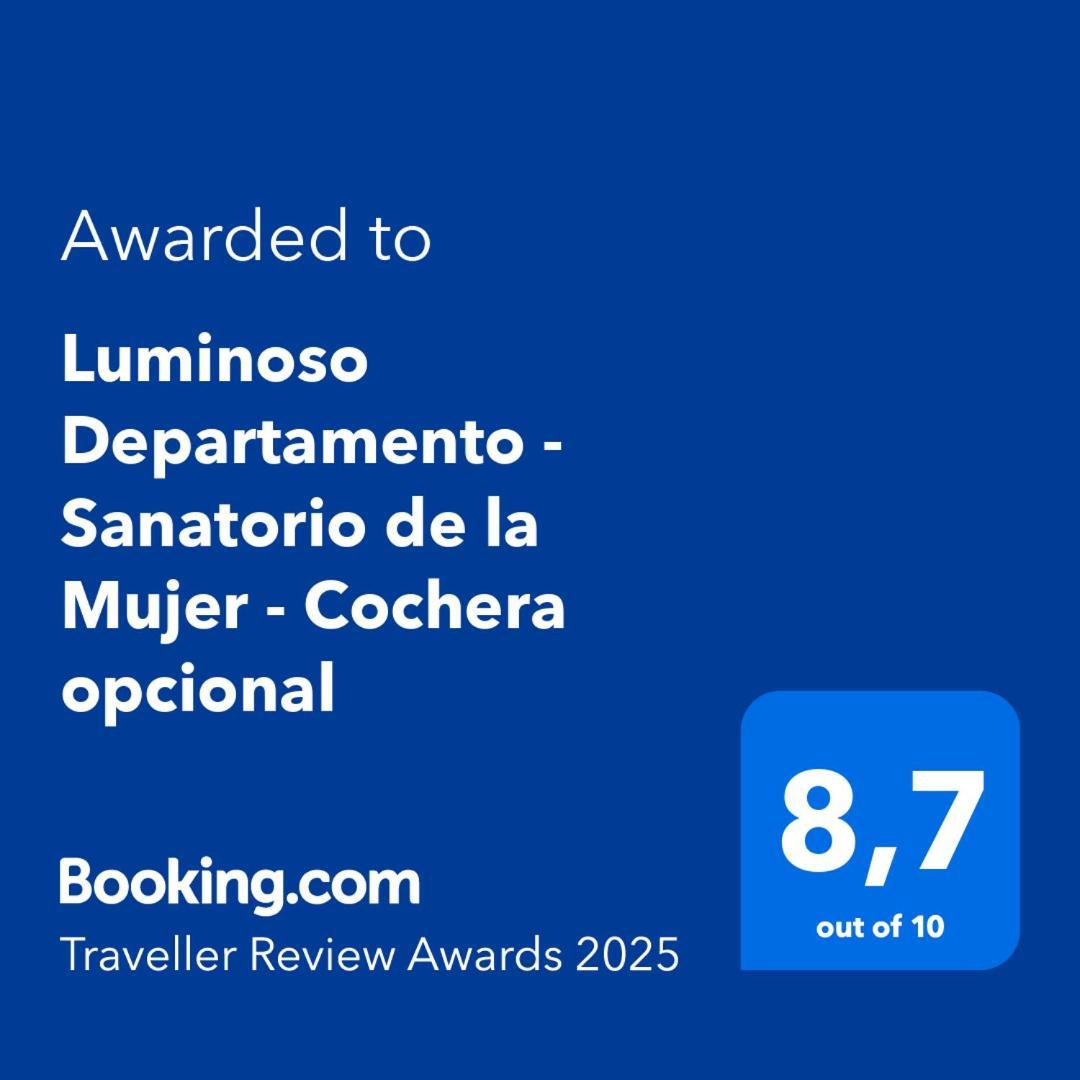 Luminoso Departamento - Sanatorio De La Mujer - Cochera Opcional Apartment Росарио Стая снимка